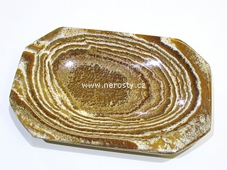 aragonit, hranatý talířek
