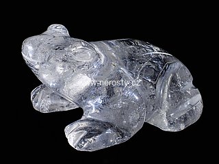 křišťál, žába
