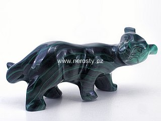 malachit, gepard