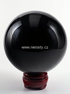 obsidián, koule