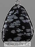 obsidián, vločkový obsidián
