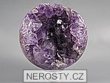ametyst s krystaly, koule